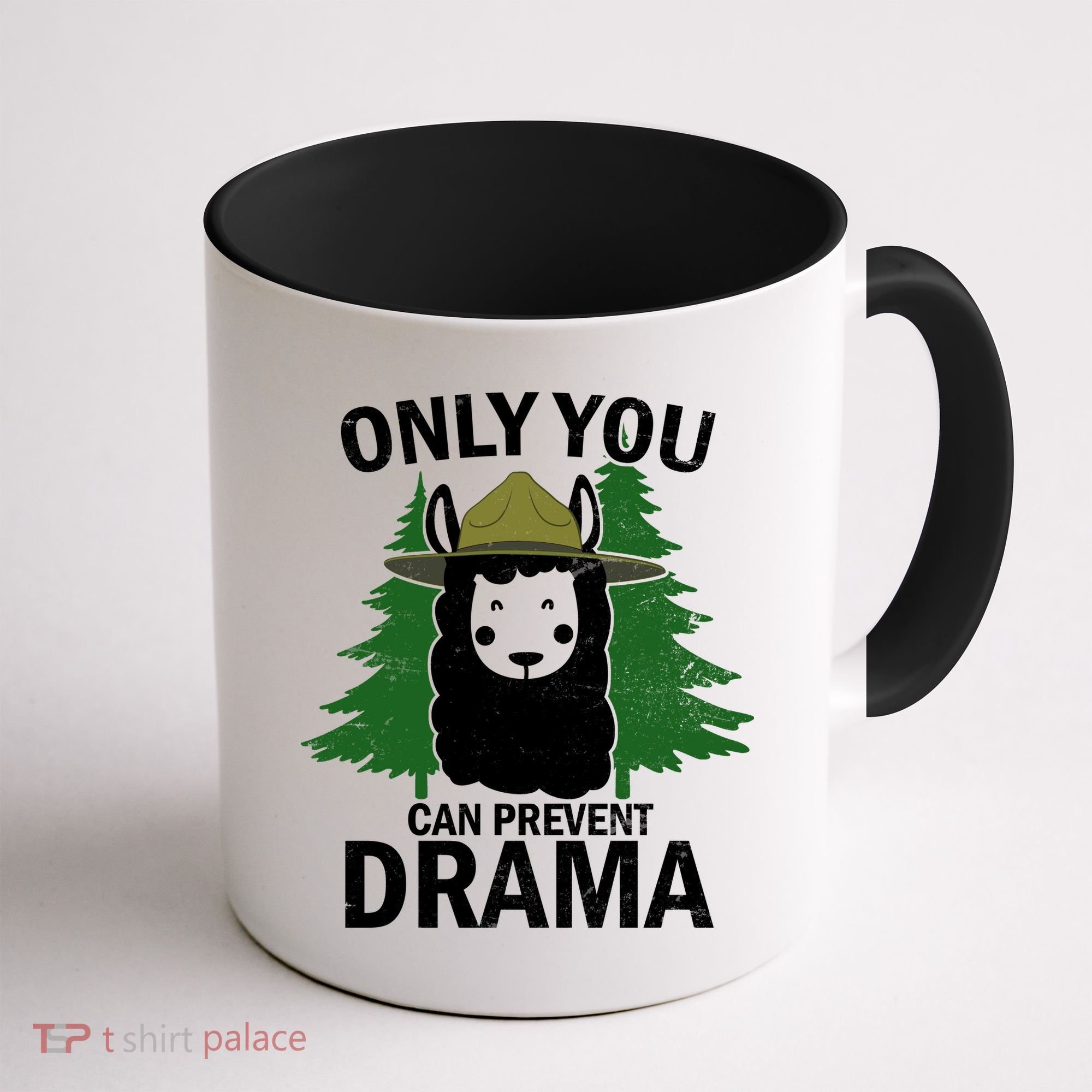 Only You Can Prevent Drama Funny LLama Coffee Mug