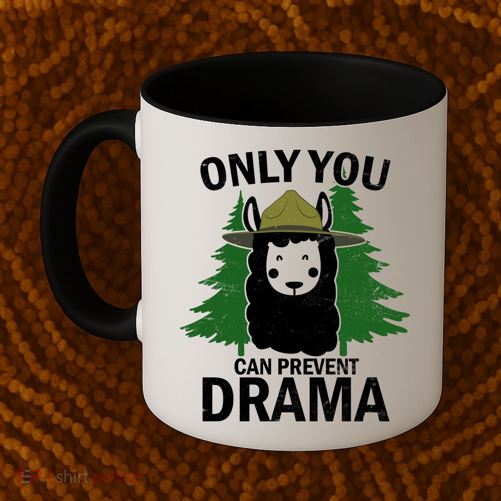Only You Can Prevent Drama Funny LLama Coffee Mug
