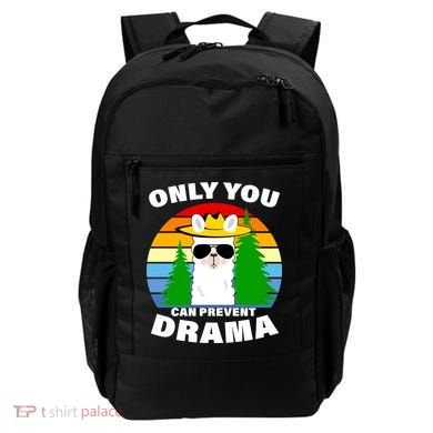 Only You Can Prevent Drama Llama Backpack