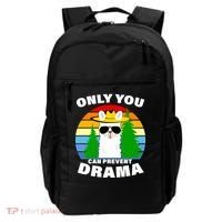 Only You Can Prevent Drama Llama Backpack thumb 0