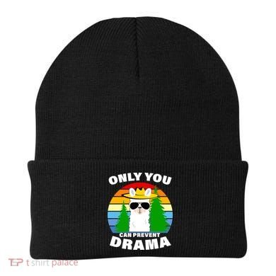 Only You Can Prevent Drama Llama Beanie
