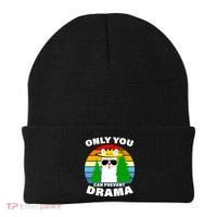 Only You Can Prevent Drama Llama Beanie thumb 0