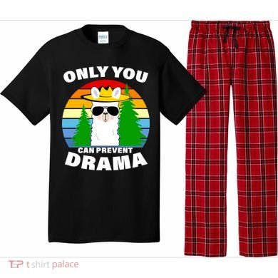 Only You Can Prevent Drama Llama Pajama Set