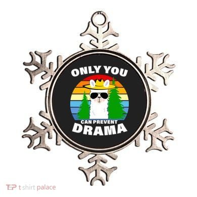 Only You Can Prevent Drama Llama Ornament