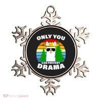 Only You Can Prevent Drama Llama Ornament thumb 0