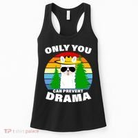 Only You Can Prevent Drama Llama Women's Tank Top thumb 0