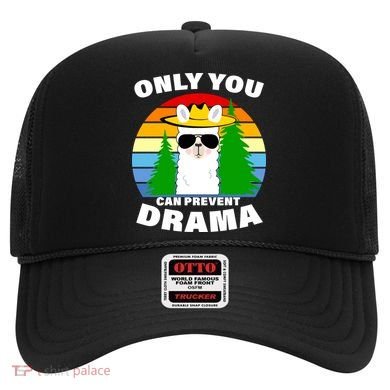 Only You Can Prevent Drama Llama Hat