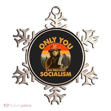 Only You Can Prevent Socialism Vintage Ornament