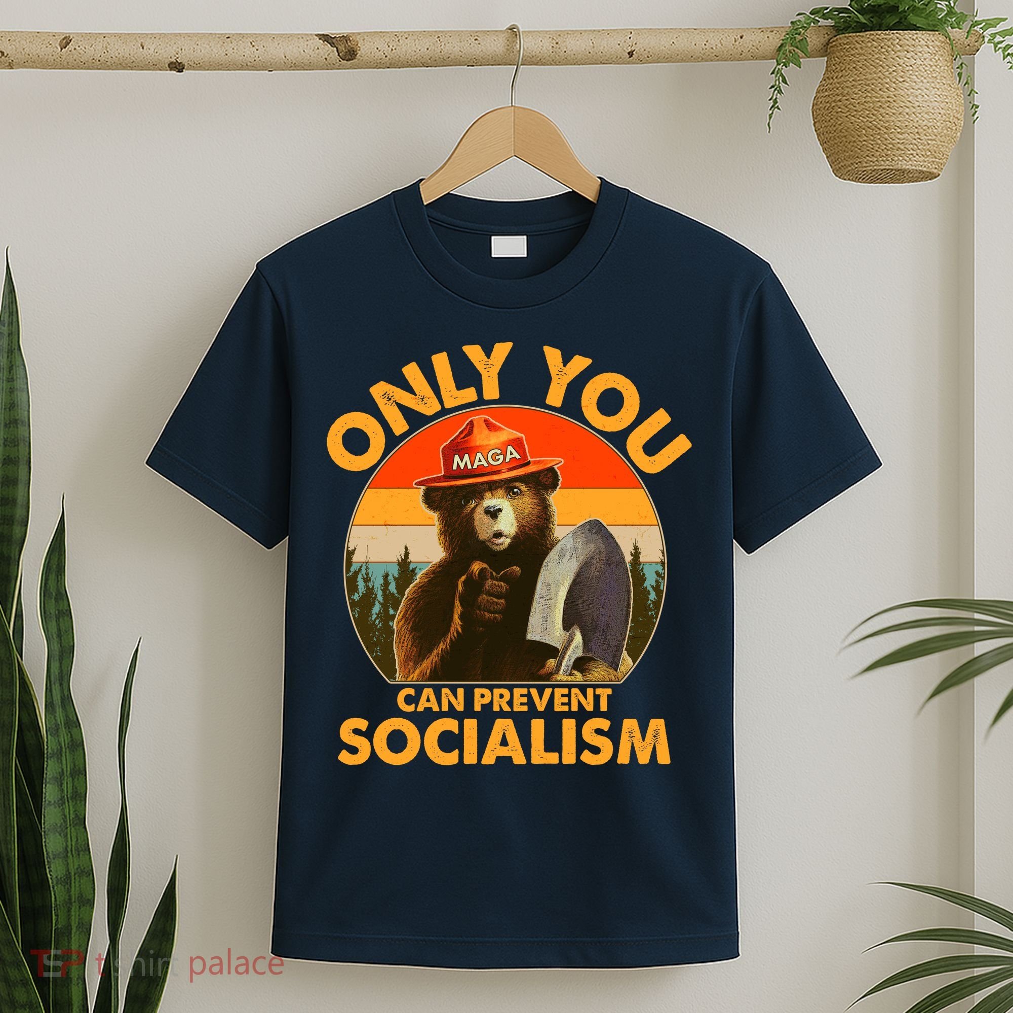 Only You Can Prevent Socialism Vintage T-Shirt
