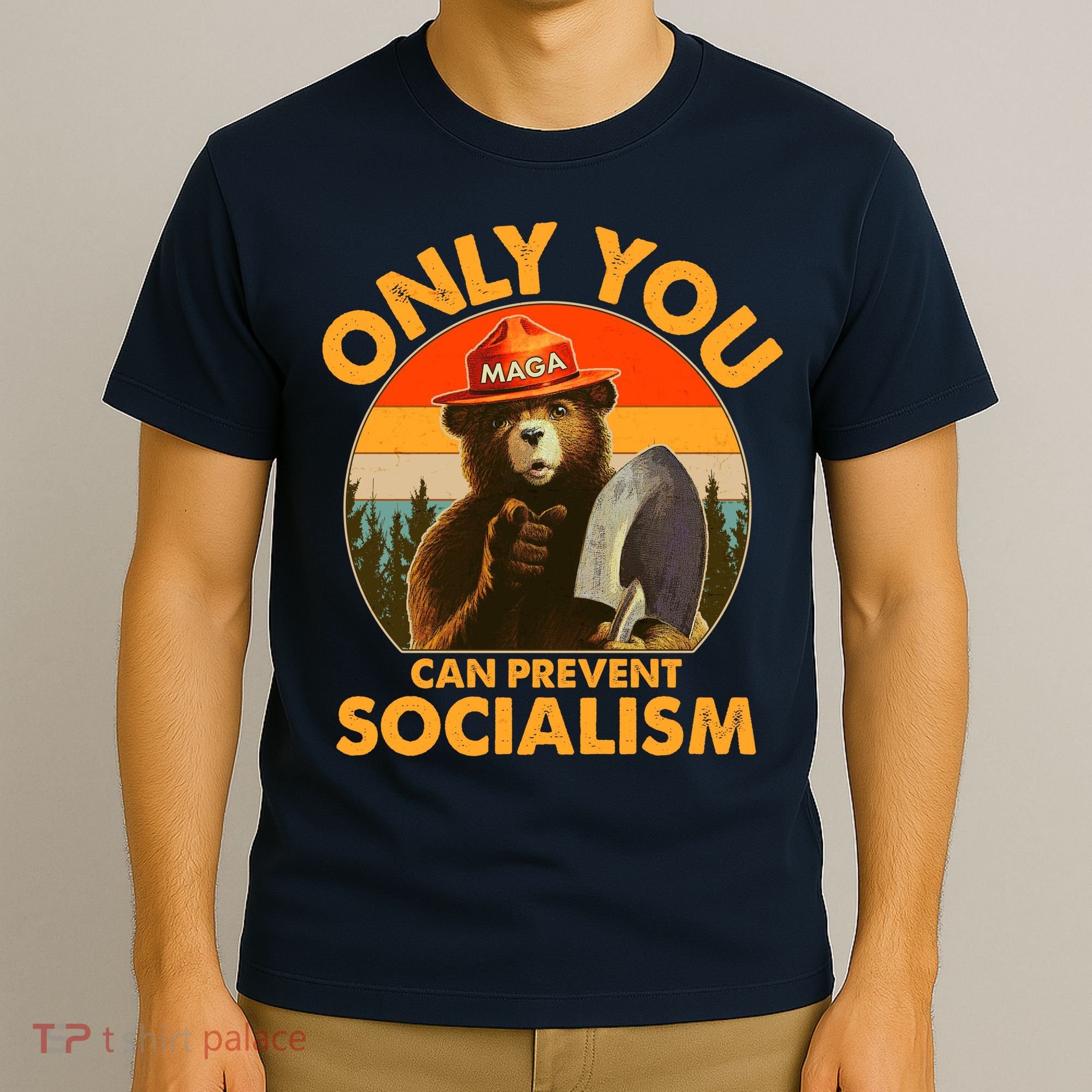 Only You Can Prevent Socialism Vintage T-Shirt
