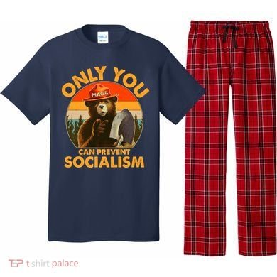 Only You Can Prevent Socialism Vintage Pajama Set