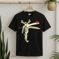 Obgyn Nurse Merry Christmas Reindeer Speculum Xmas Lights T-Shirt thumb 2