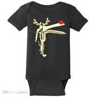 Obgyn Nurse Merry Christmas Reindeer Speculum Xmas Lights Baby Bodysuit thumb 0
