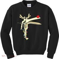 Obgyn Nurse Merry Christmas Reindeer Speculum Xmas Lights Kids Sweatshirt thumb 0