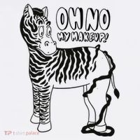 Oh No My Makeup Funny Zebra Doggie Tank thumb 4