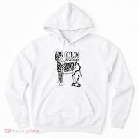 Oh No My Makeup Funny Zebra Hoodie thumb 0