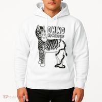 Oh No My Makeup Funny Zebra Hoodie thumb 2