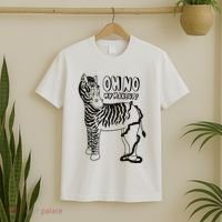 Oh No My Makeup Funny Zebra T-Shirt thumb 2