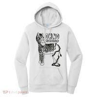 Oh No My Makeup Funny Zebra Women's Hoodie thumb 0