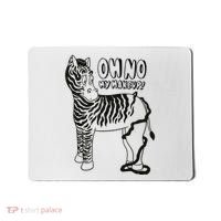 Oh No My Makeup Funny Zebra Mousepad thumb 0