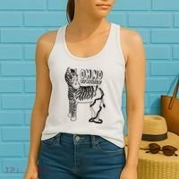 Oh No My Makeup Funny Zebra Women's Tank Top thumb 2