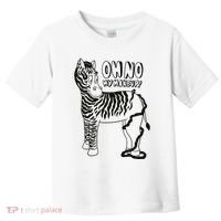 Oh No My Makeup Funny Zebra Toddler T-Shirt thumb 0