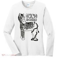 Oh No My Makeup Funny Zebra Women's Long Sleeve Shirt thumb 0