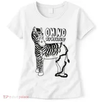 Oh No My Makeup Funny Zebra Women's T-Shirt thumb 0