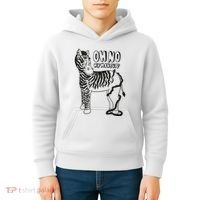 Oh No My Makeup Funny Zebra Kids Hoodie thumb 4