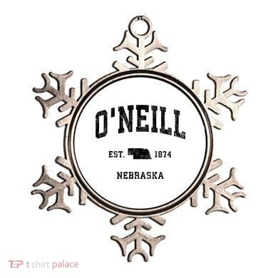 Oneill Nebraska Ne Vintage Established Athletic Sports Design Ornament