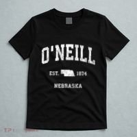 ONeill Nebraska Ne Vintage Athletic Black Sports T-Shirt thumb 5