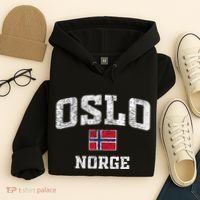 Oslo Norge Norway Hoodie thumb 4