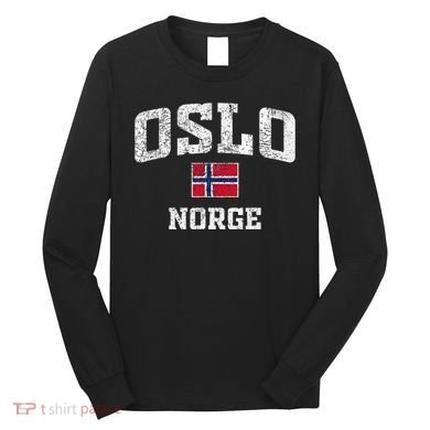 Oslo Norge Norway Long Sleeve Shirt