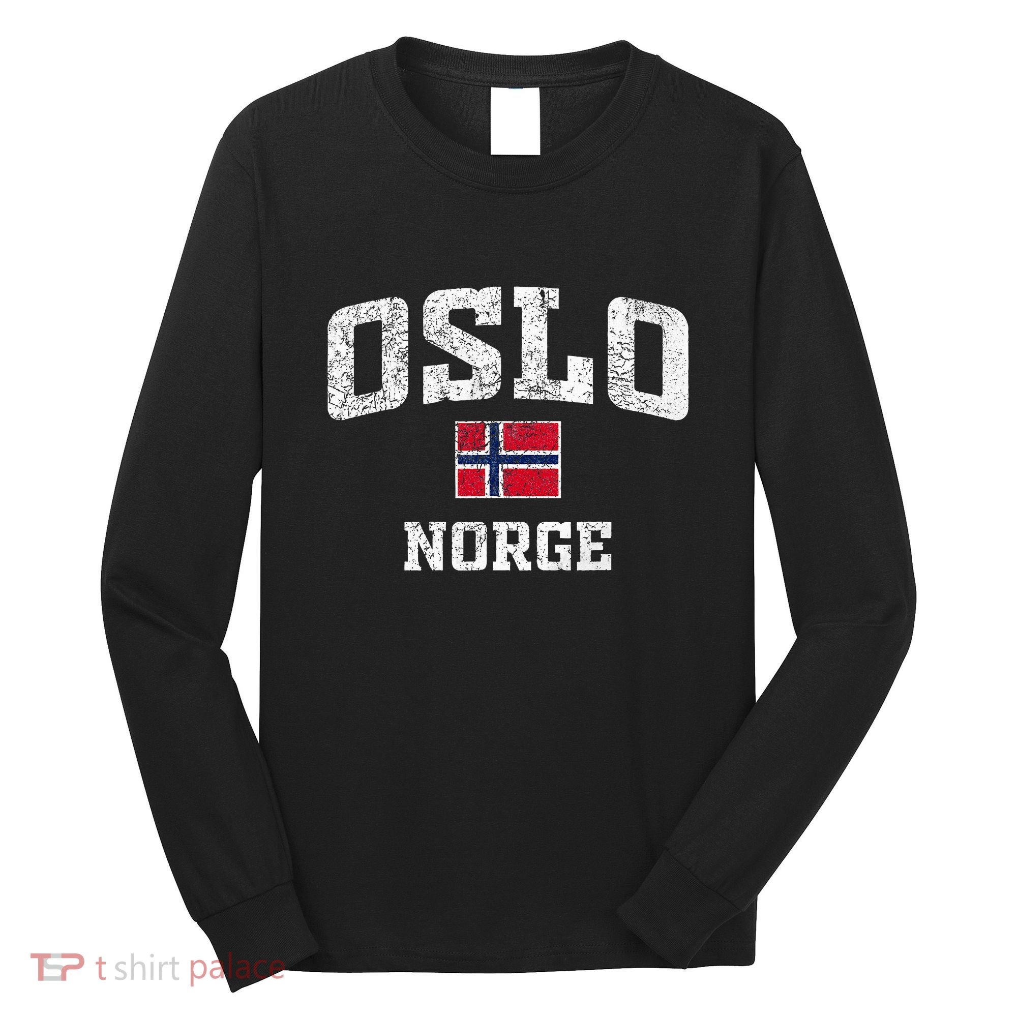 Oslo Norge Norway Long Sleeve Shirt