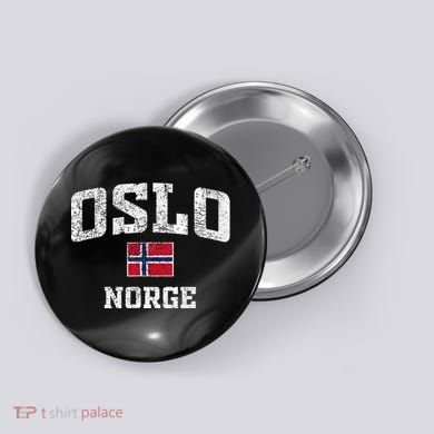 Oslo Norge Norway Button