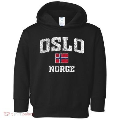 Oslo Norge Norway Toddler Hoodie