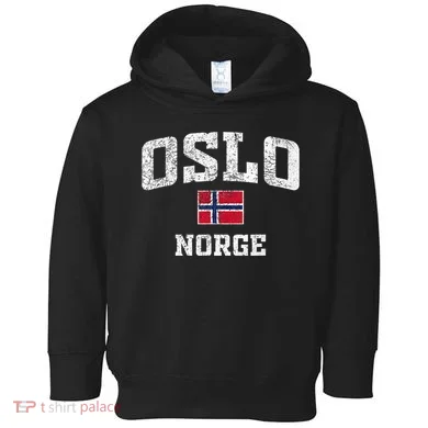 Oslo Norge Norway Toddler Hoodie