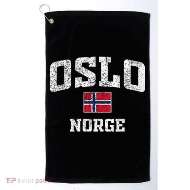 Oslo Norge Norway Golf Towel