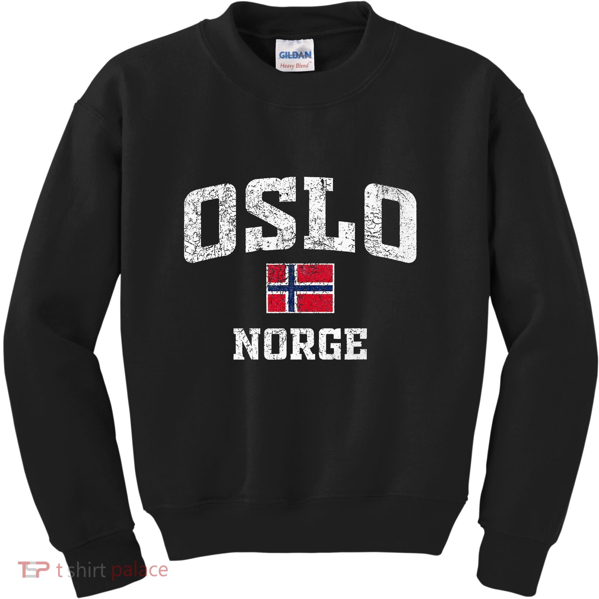 Oslo Norge Norway Kids Sweatshirt