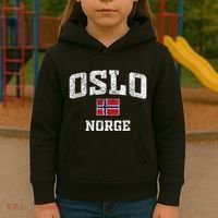 Oslo Norge Norway Kids Hoodie thumb 3