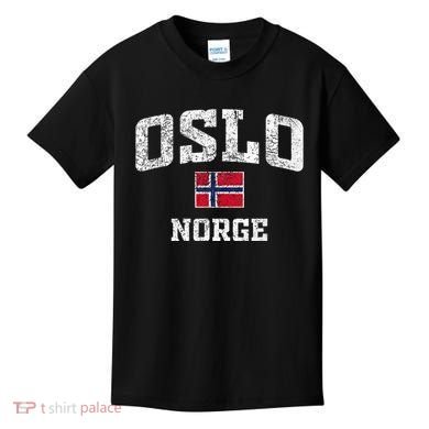 Oslo Norge Norway Kids T-Shirt