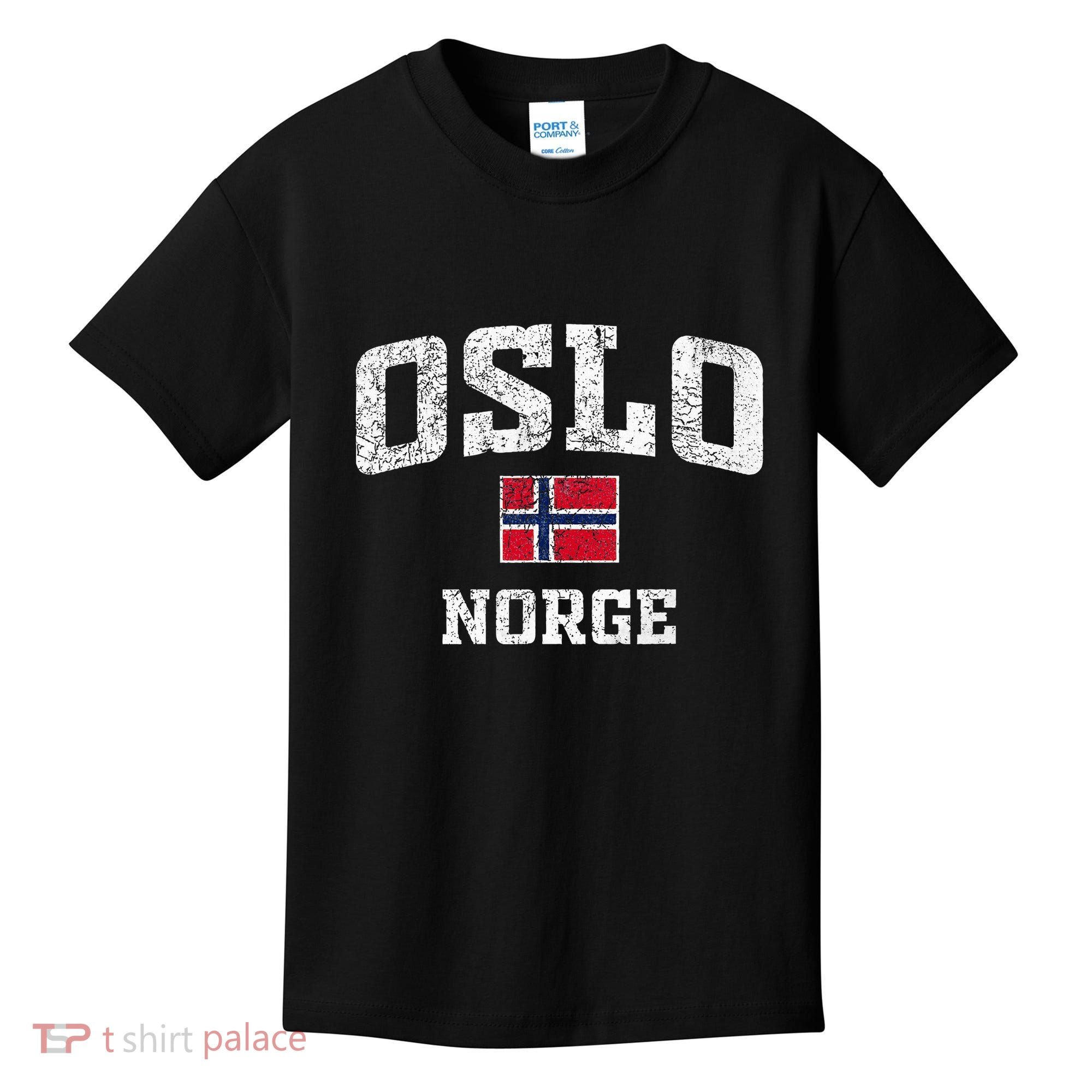 Oslo Norge Norway Kids T-Shirt
