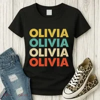 Olivia Name Women's T-Shirt thumb 3