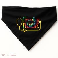 Oncology Nurse Oncologist Nurse Nursing School Gift USA-Made Doggie Bandana thumb 0