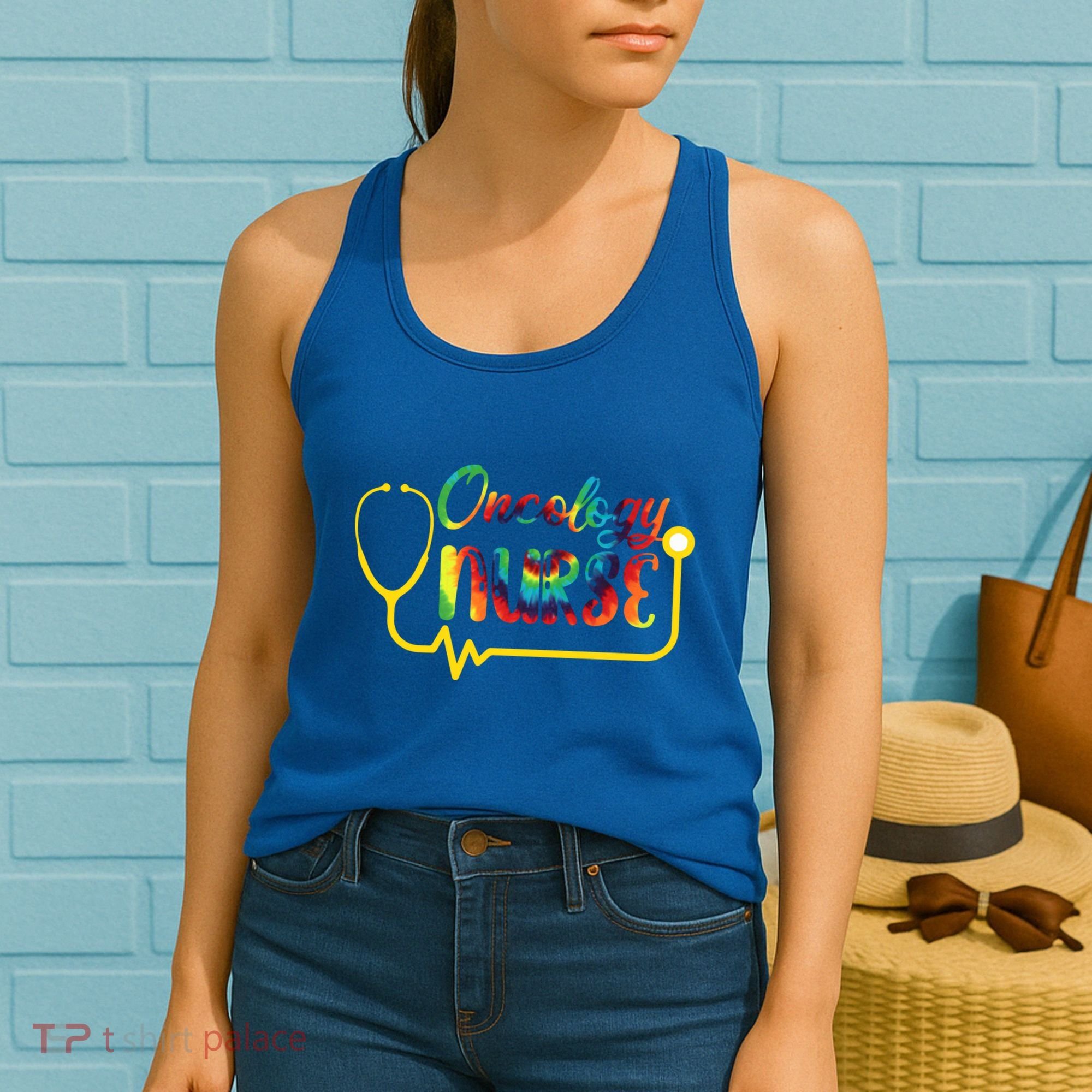 Oncology Nurse Oncologist Nurse Nursing School Gift Women's Tank Top