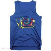 Oncology Nurse Oncologist Nurse Nursing School Gift Tank Top thumb 0