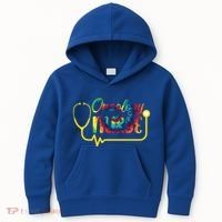 Oncology Nurse Oncologist Nurse Nursing School Gift Kids Hoodie thumb 0