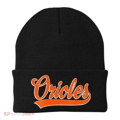 Orioles Name Beanie