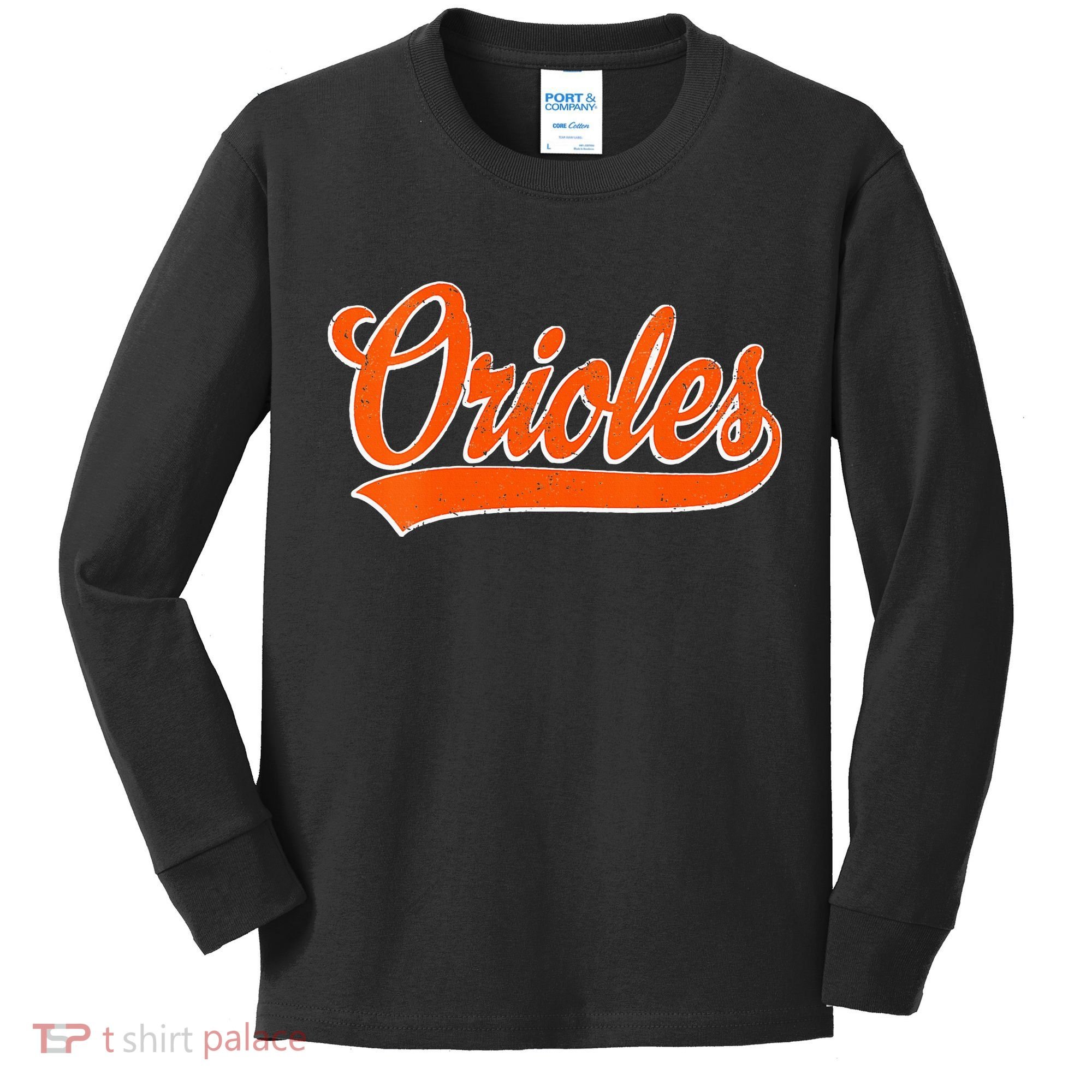 Orioles Name Kids Long Sleeve Shirt