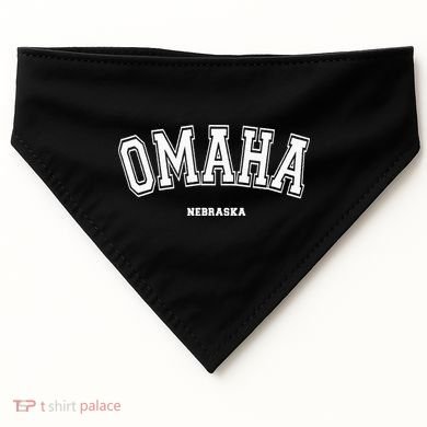 Omaha Nebraska USA-Made Doggie Bandana